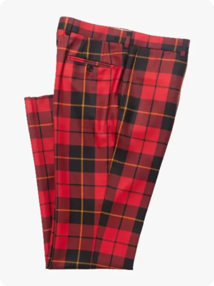 Custom Made Tartan Dress Trouser