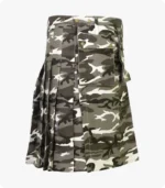 Buy Urban Snow Camouflage Tactical Kilt Side