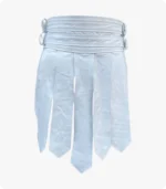 Buy White Warrior Leather Kilt Back