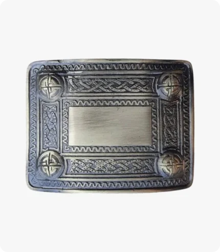 Celtic Knot Kilt Belt Buckle Antique