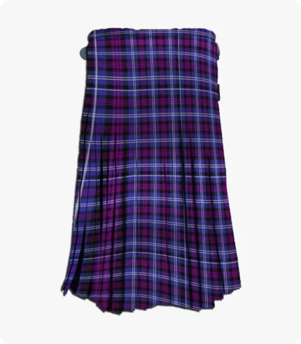 Custom Made Heritage Of Scotland Tartan Kilt Back