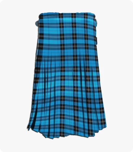 Custom Made Ramsay Tartan Kilt Back