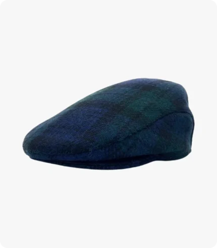 High Quality Black Watch Tartan Irish Hat