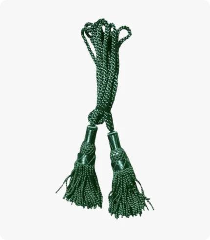 Premium Quality Scottish Bagpipe Silk Cord Green