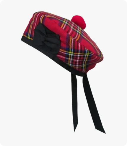 Scottish Balmoral Red Hat