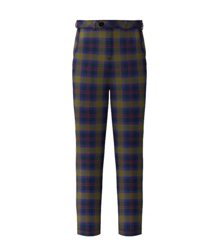 Grampian Tartan Trouser Front