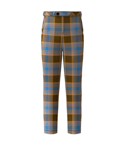 Handmade Allan Tartan Trouser Front