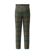 Handmade Antrim County Tartan Trouser Back