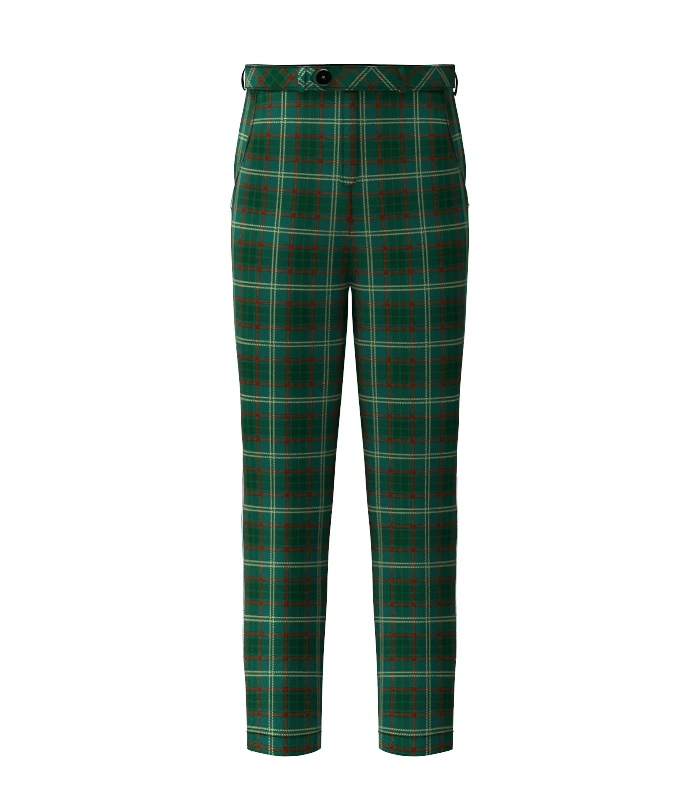Handmade Armagh County Tartan Trouser Front Handmade Armagh County Tartan Trouser Front