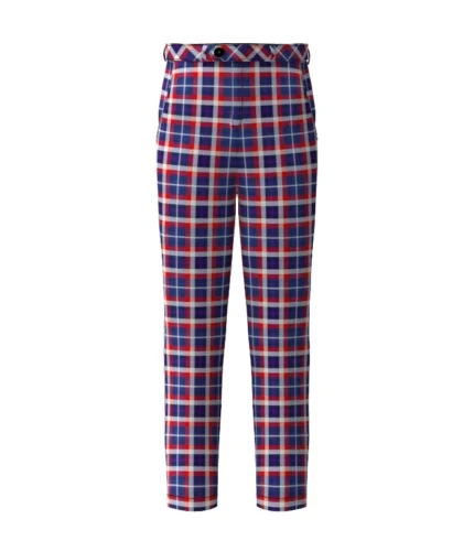 Handmade Auld Alliance Tartan Trouser Front