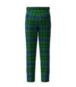 Handmade Bailey Tartan Trouser Back