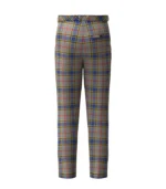 Handmade Balfour Tartan Trouser Back