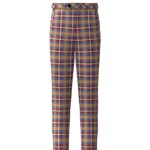 Handmade Ball Tartan Trouser Front