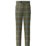 Handmade Ballantyne Tartan Trouser Front