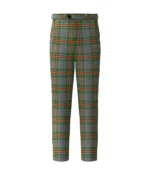 Handmade Ballantyne Tartan Trouser Front