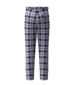 Handmade Bannockbane Silver Tartan Trouser Back