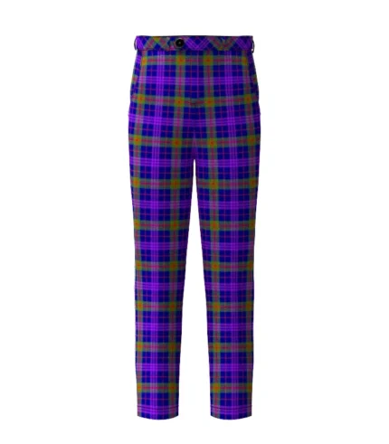 Handmade Barrett William Stewart Tartan Trouser Front