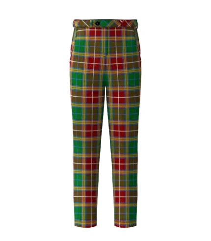 Handmade Baxter Tartan Trouser Front