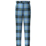 Handmade Bell Tartan Trouser Front