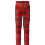 Handmade Bradley University Tartan Trouser Front