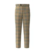 Handmade Burberry Tartan Trouser Front
