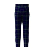 Handmade Callaghan Tartan Trouser Back