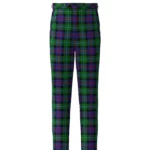 Handmade Campbell Of Cawdor Tartan Trouser Front