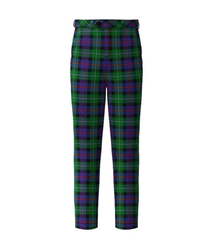 Handmade Campbell Of Cawdor Tartan Trouser Front