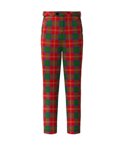Handmade Chisholm Tartan Trouser Front