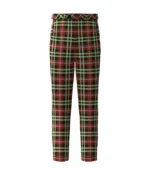 Handmade Currie Of Arran Tartan Trouser Front
