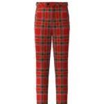 Handmade Dalziel Tartan Trouser Front