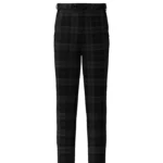 Handmade Dark Island Tartan Trouser Front