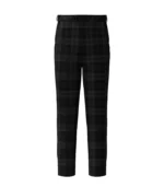 Handmade Dark Island Tartan Trouser Front