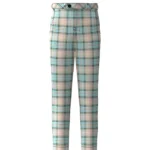 Handmade Diana Memorial Rose Tartan Trouser Front