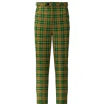 Handmade Dixon Clyde Tartan Trouser Front