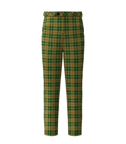 Handmade Dixon Clyde Tartan Trouser Front