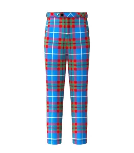 Handmade Edinburgh Tartan Trouser Front