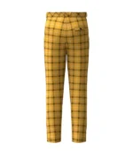 Handmade Exploration Of Titan Tartan Trouser Back