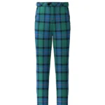 Handmade Flower Of Scotland Tartan Trouser Front