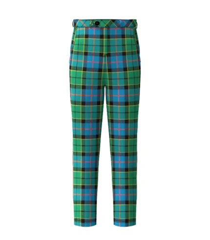 Handmade Forsyth Tartan Trouser Front
