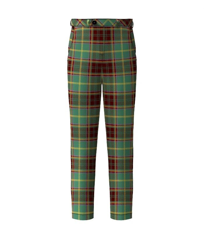 Handmade Fortnum & Mason Tartan Trouser Front Handmade Fortnum & Mason Tartan Trouser Front