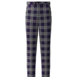 Handmade Fowler Tartan Trouser Front