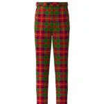 Handmade Geddes Tartan Trouser Front