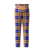 Handmade German Tartan Trouser Back