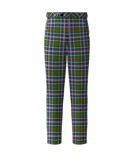 Handmade Glasgow City Of Culture Tartan Trouser Front