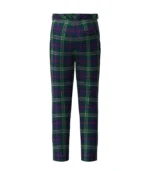 Handmade Hardie Tartan Trouser Back