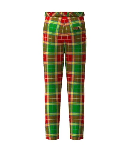 Handmade Harper Tartan Trouser Back