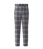Handmade Harris Mist Tartan Trouser Front