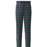 Handmade Hart Of Scotland Tartan Trouser Front