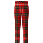 Handmade Hay Tartan Trouser Front